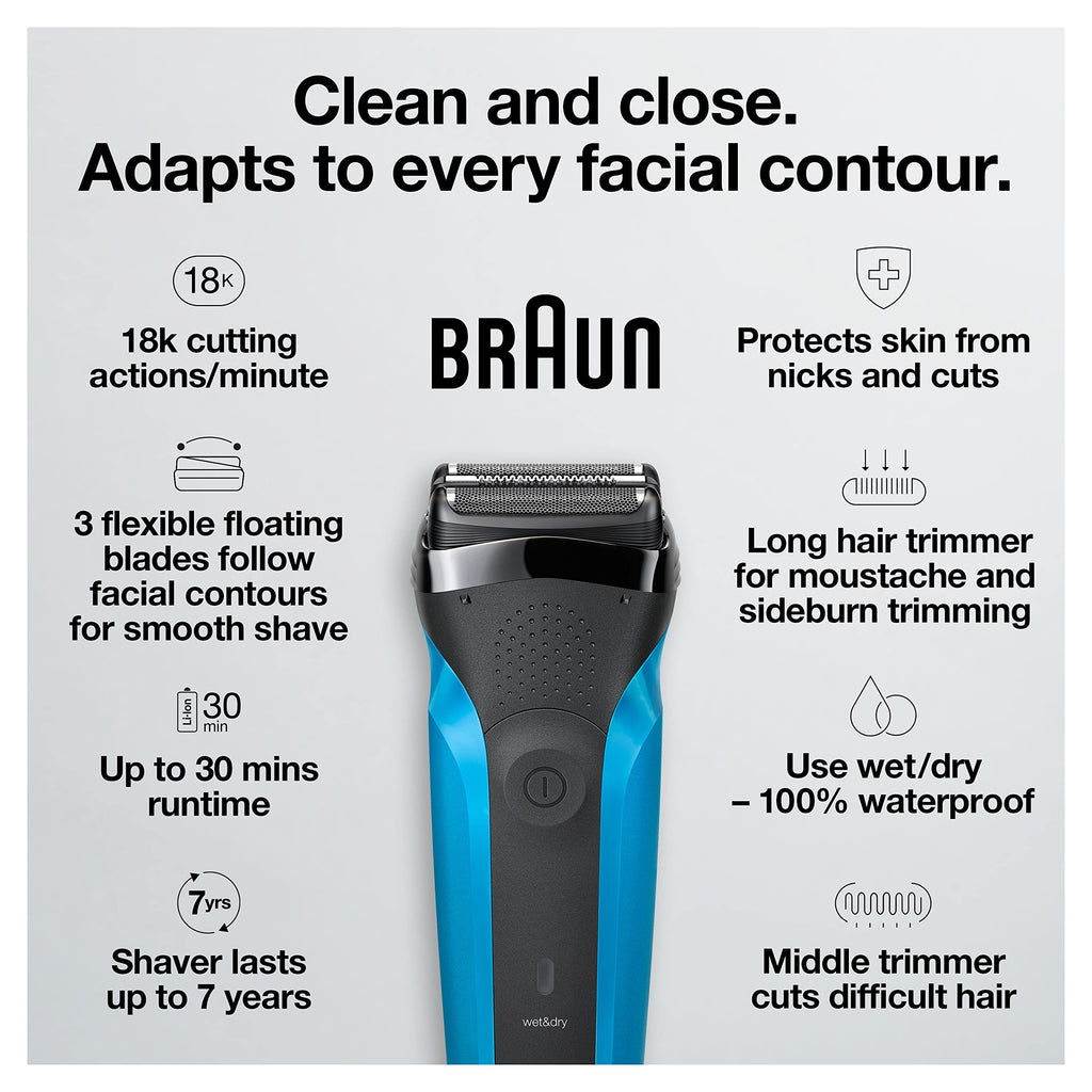 Wet & Dry Electric Shaver T884