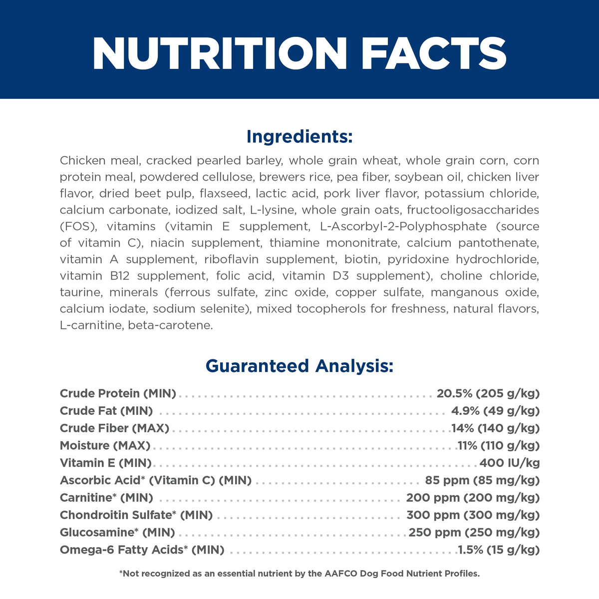 Large Breed Dry Dog Food Q620616