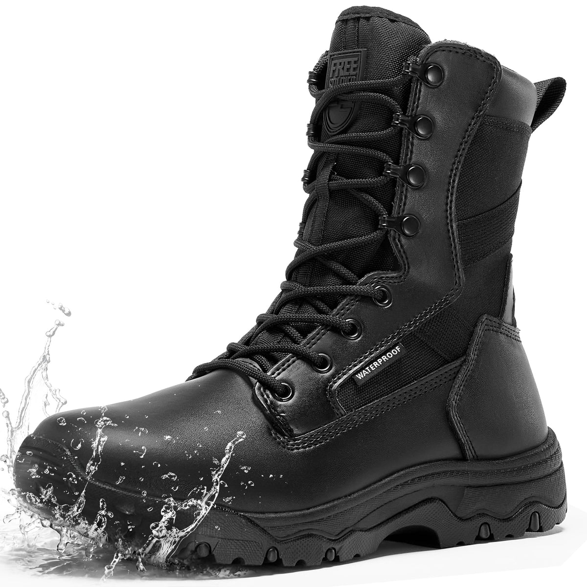Lightweight Suede Leather Waterproof Work Boots N241