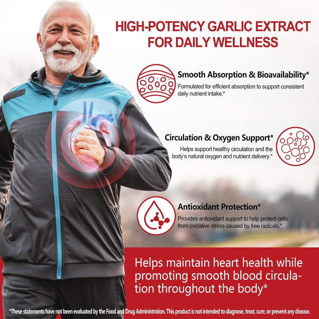 Aged Garlic Extract Capsules 7,500mg L3745