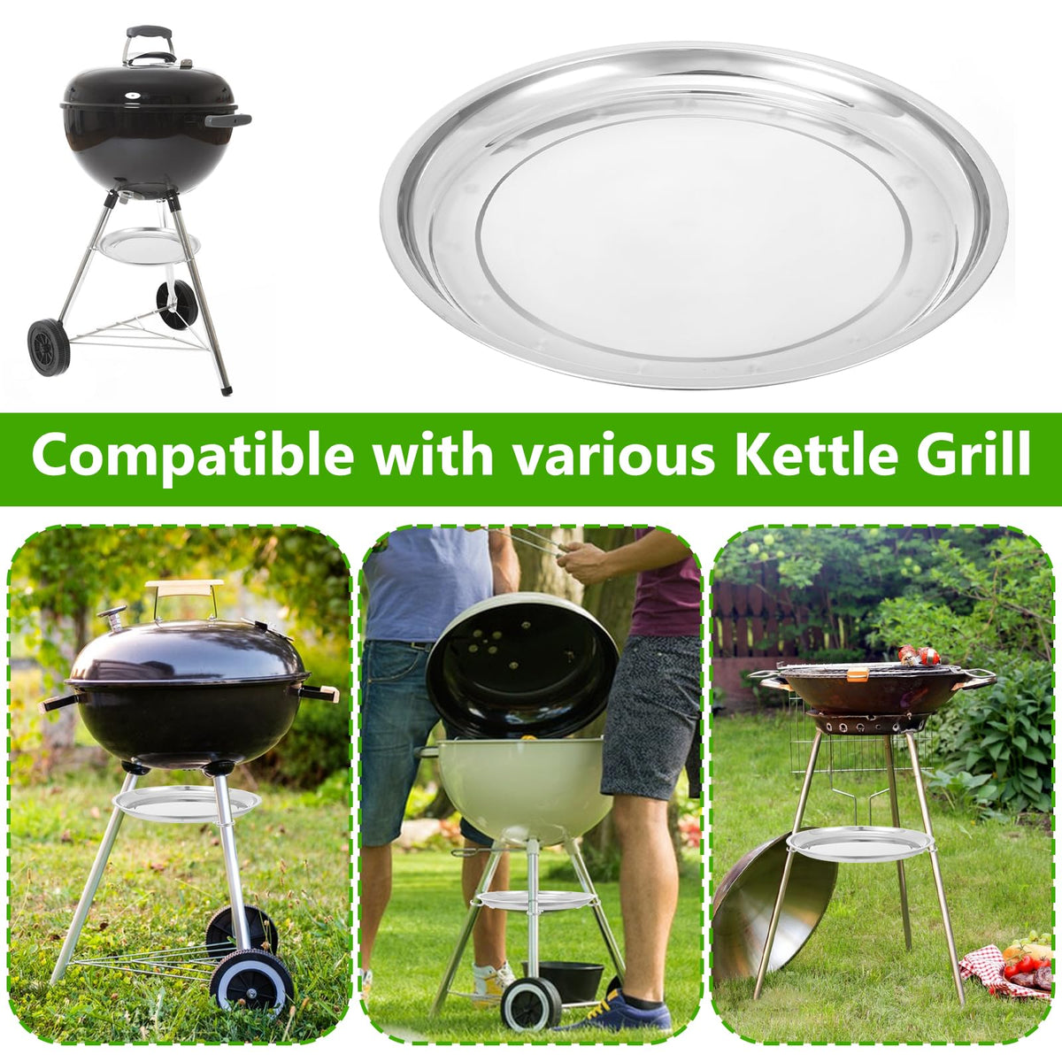 Charcoal Grill Ash Catcher Pan M517622