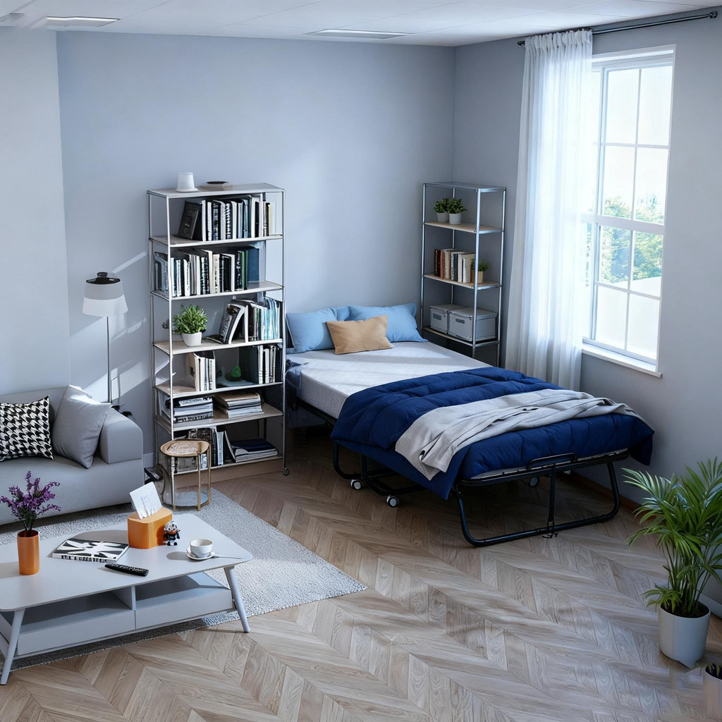 Folding Bed with Mattress X26410