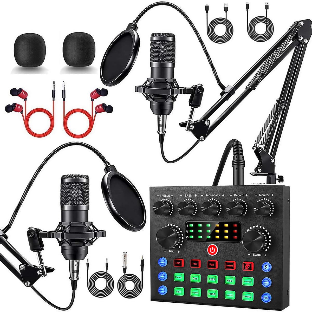 Podcast Equipment Bundle with Voice Changer P2465