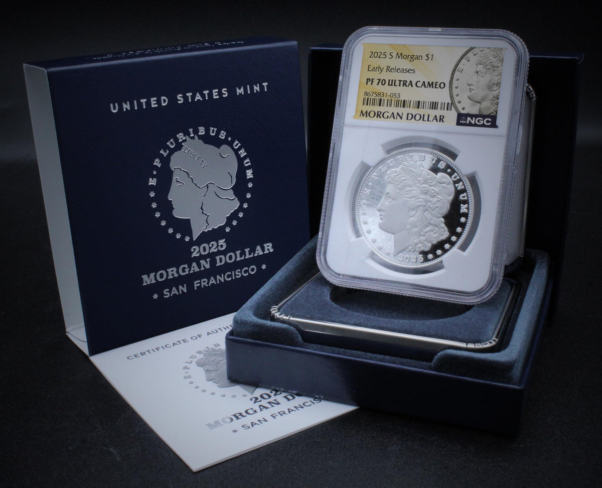 American Silver Morgan Dollar Coin PF-70 Ultra Cameo L671571