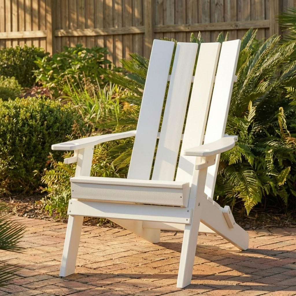Folding Adirondack Chair with Cupholders J509