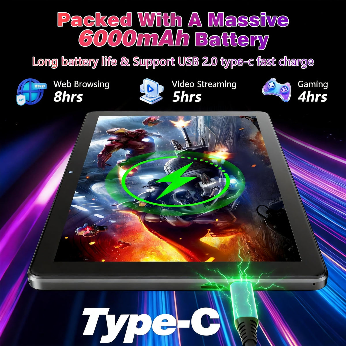 10 Inch Octa-Core Android Tablet C64727